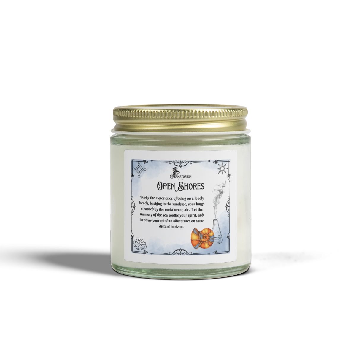 Creamatorium Scented Candle: Open Shores