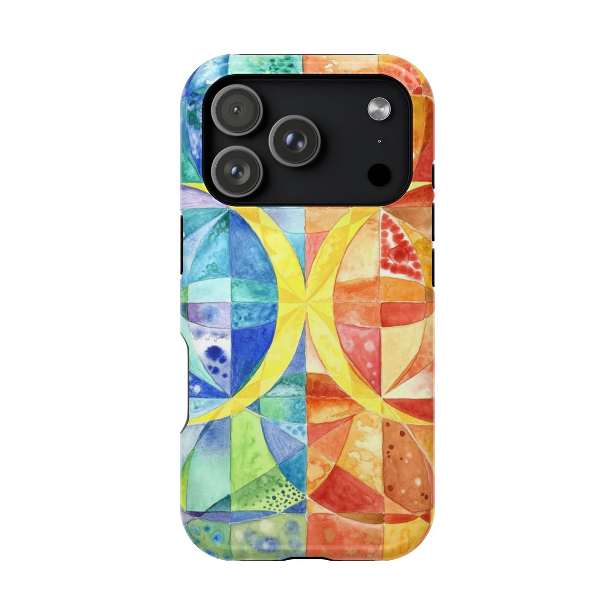 Moon Mosaic Magnetic iPhone 17 Pro Case