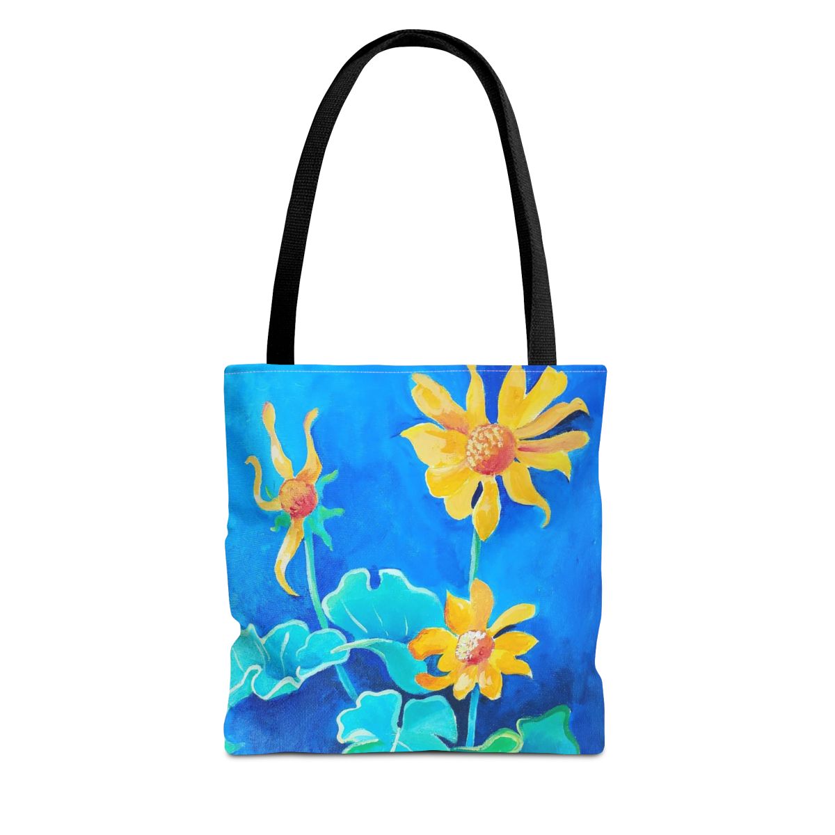 Yellow Flowers Tote Bag